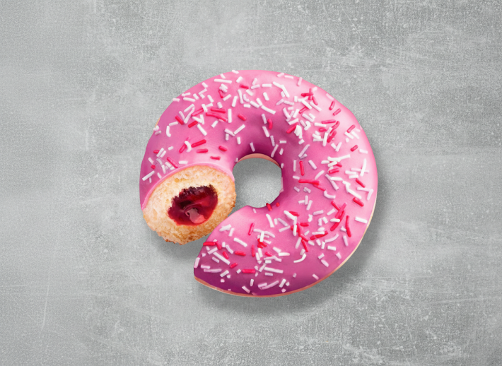 Пончик Donut Ягодный микс