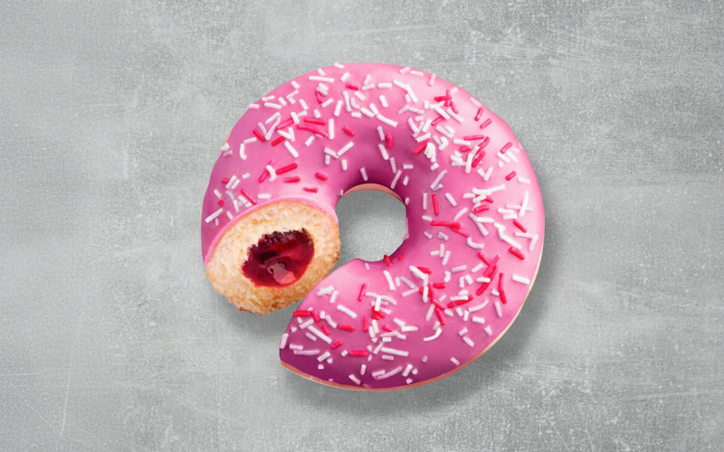 Пончик Donut Ягодный микс