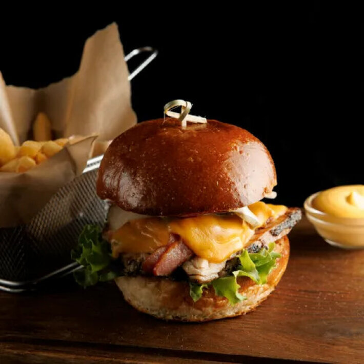 Бургер с индейкой