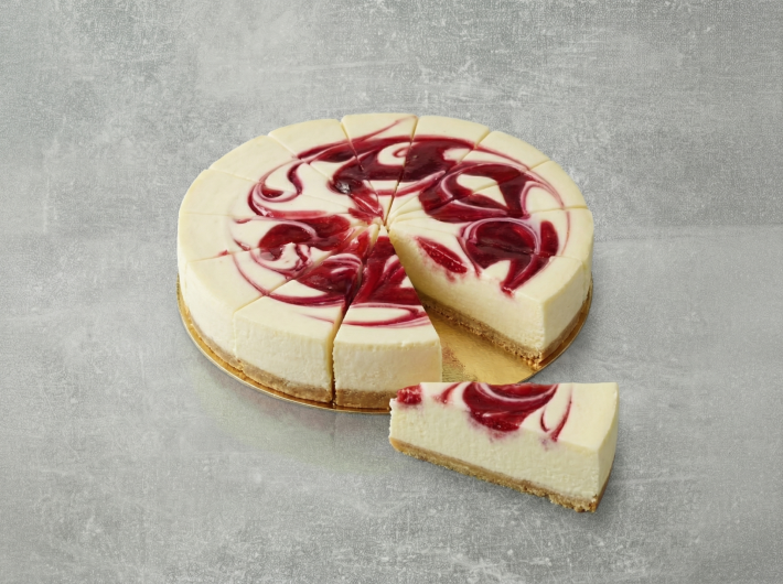 Чизкейк «Нью-Йорк» малиновый