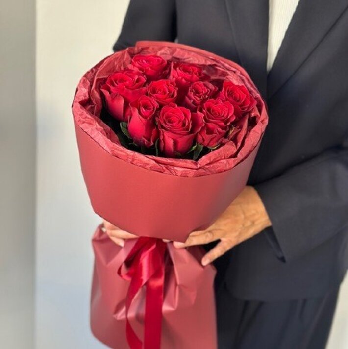 Букет из 9роз