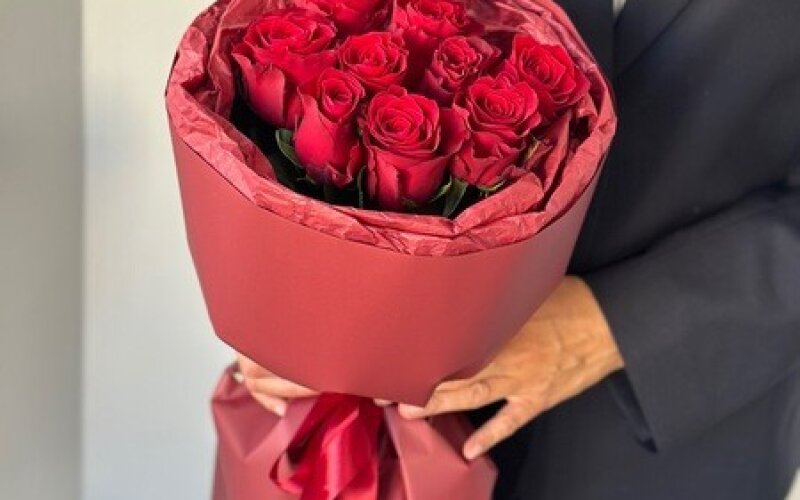 Букет из 9роз