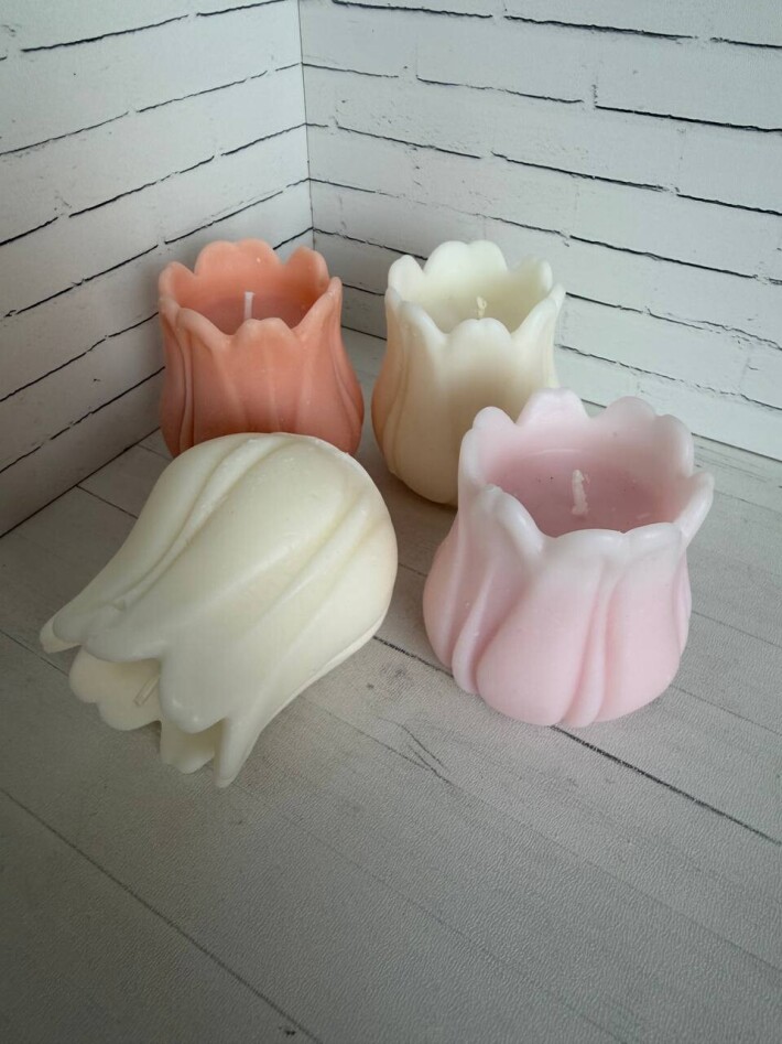 Арома свеча «Тюльпан»