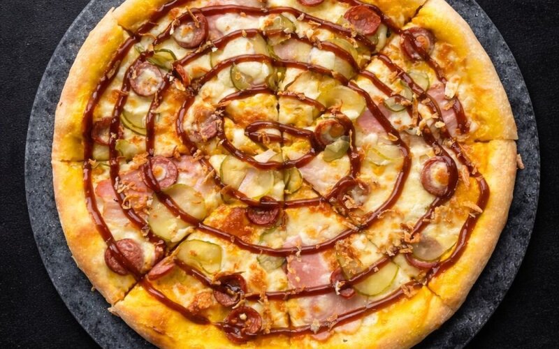 Барбекю с хрустящим луком