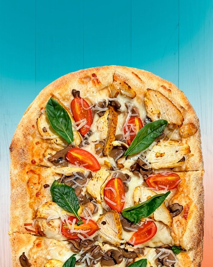 Римская пицца жульен