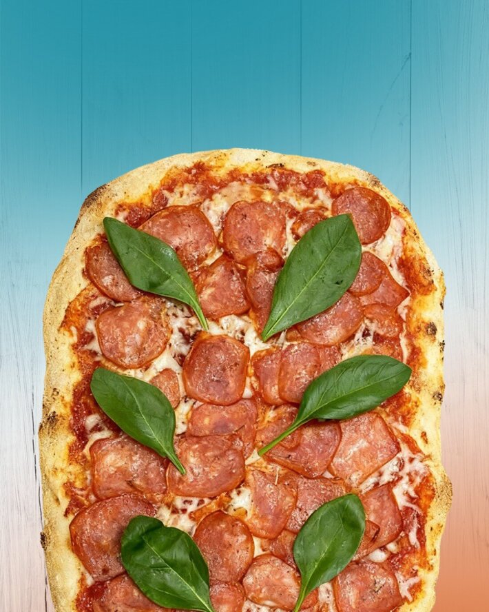 Римская пицца пепперони
