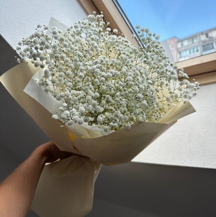 Букет гипсофил