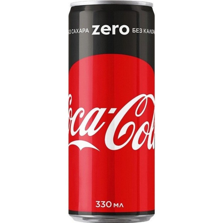«Coca-cola zero» ж/б