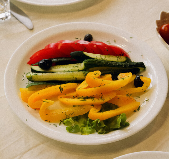 Овощная тарелка