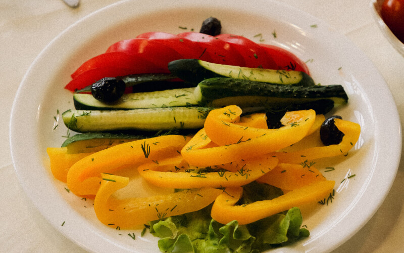 Овощная тарелка