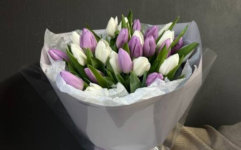 Букет тюльпанов 6