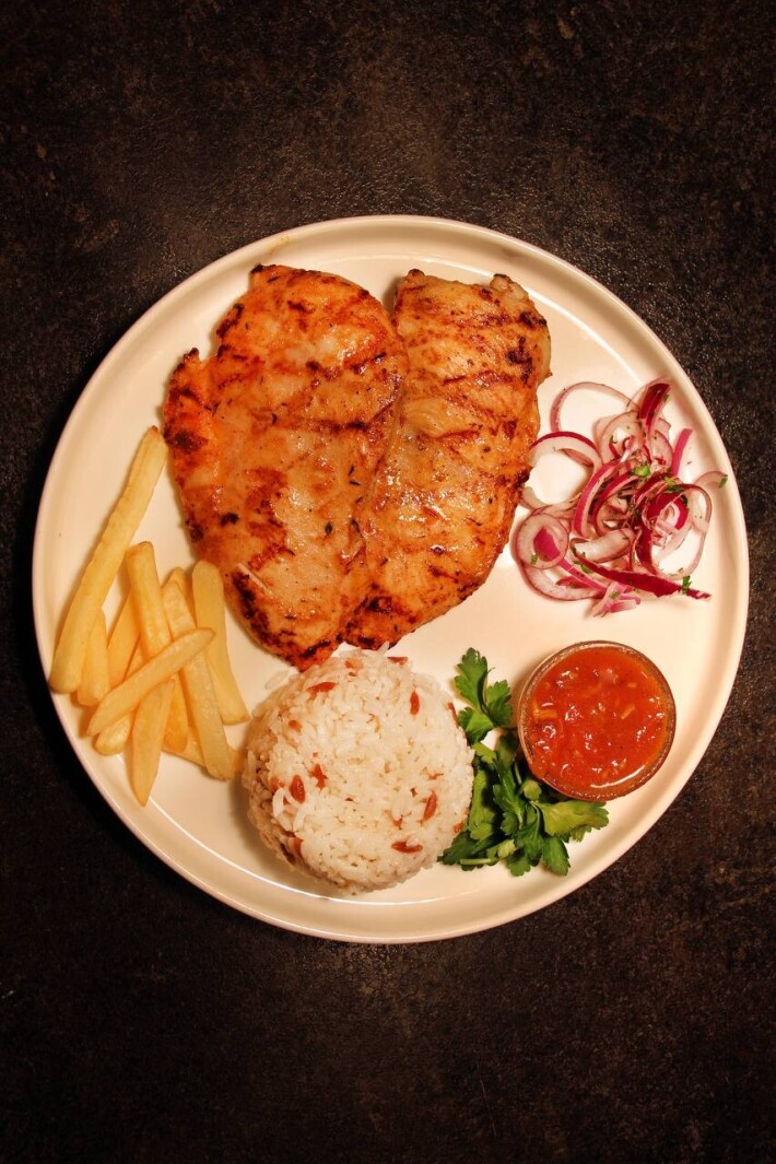 Куриная грудка на гриле