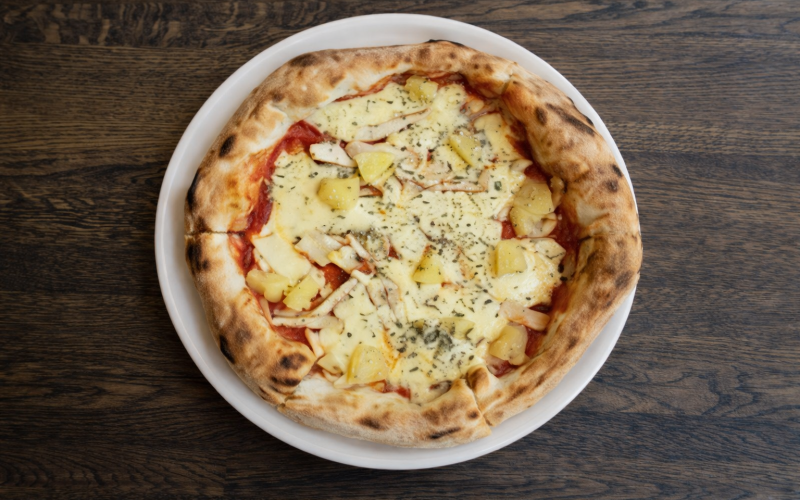 Пицца «Гавайская с цыплёнком»