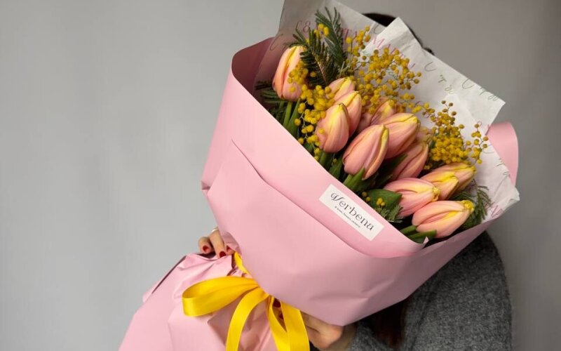 Букет тюльпанов 7