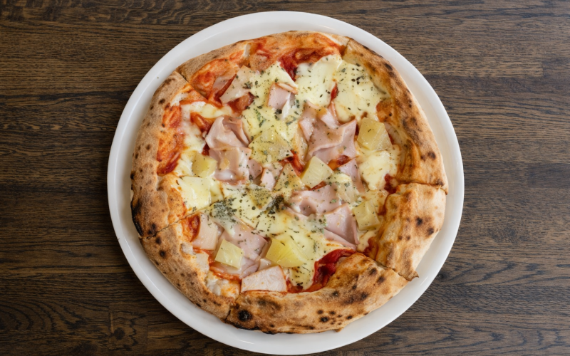 Пицца «Гавайская ветчина»