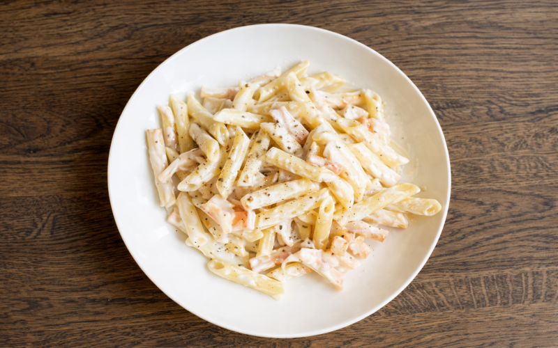 Паста с креветками