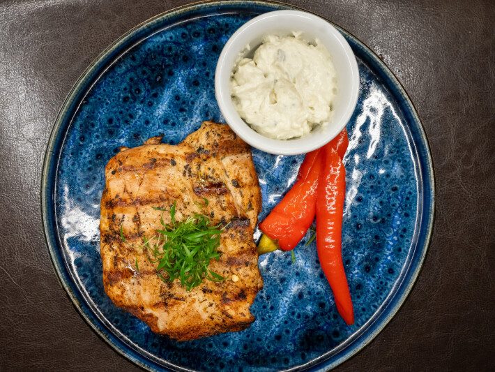 Куриное филе с соусом «Горгонзола»