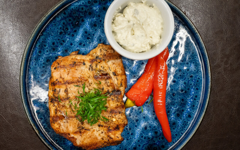 Куриное филе с соусом «Горгонзола»