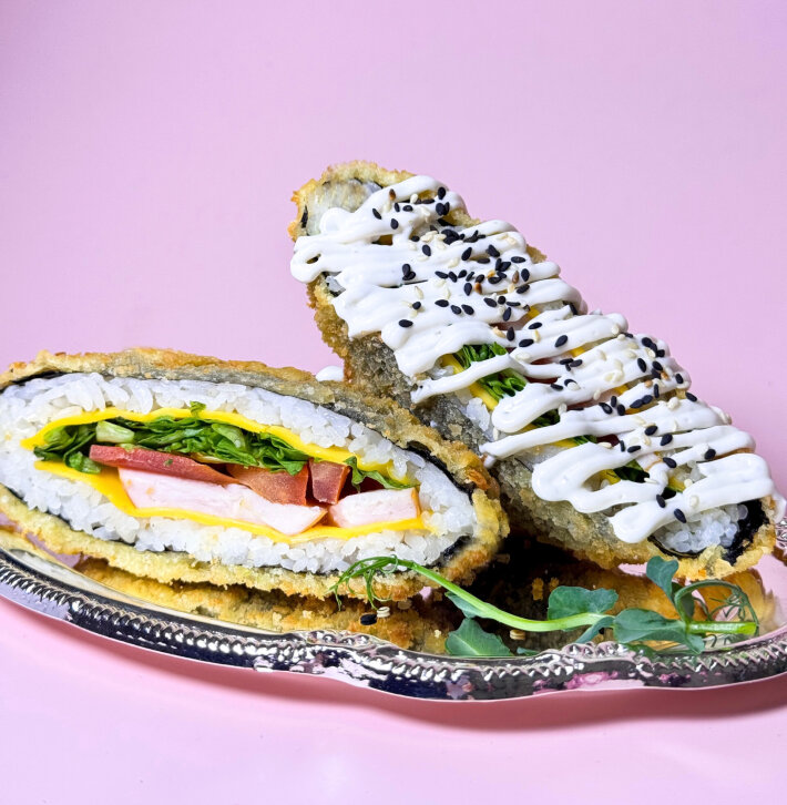 Суши сэндвич Цезарь