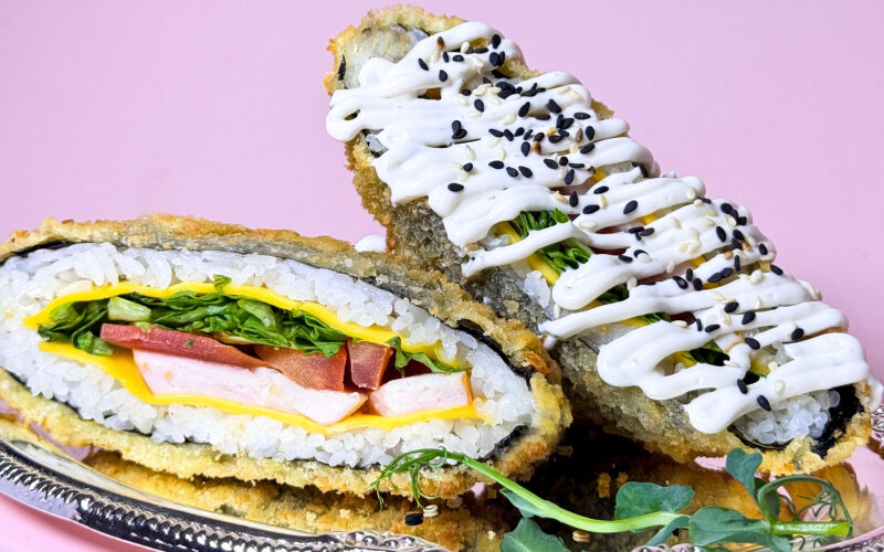 Суши сэндвич Цезарь