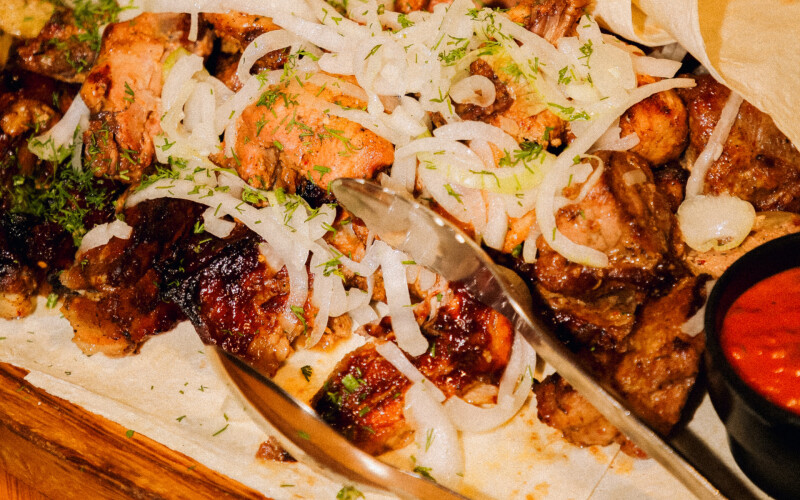 Шашлык из птицы