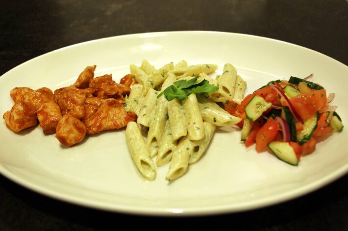 Цыпленок в соевом соусе