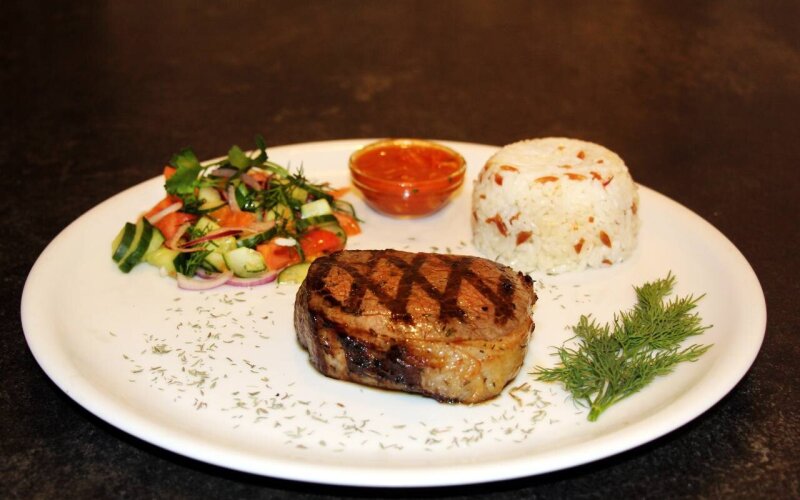 Вырезка на гриле