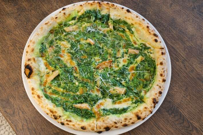 Пицца «Шпинатная»