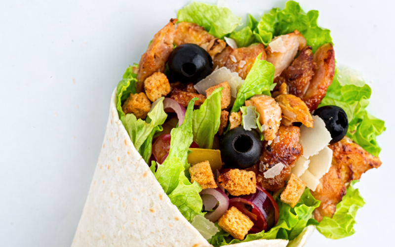 Донер «Цезарь» с курицей