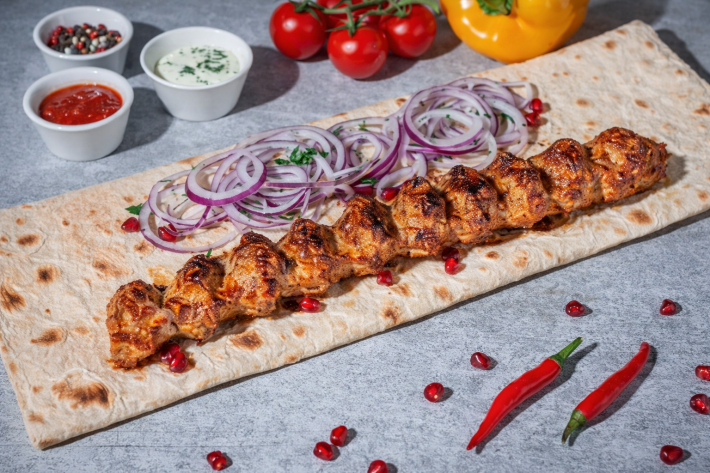 Люля-кебаб из свинины