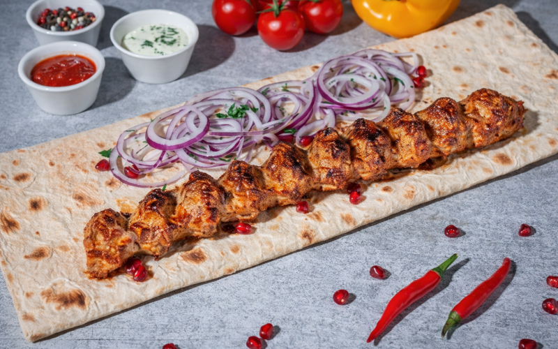 Люля-кебаб из свинины