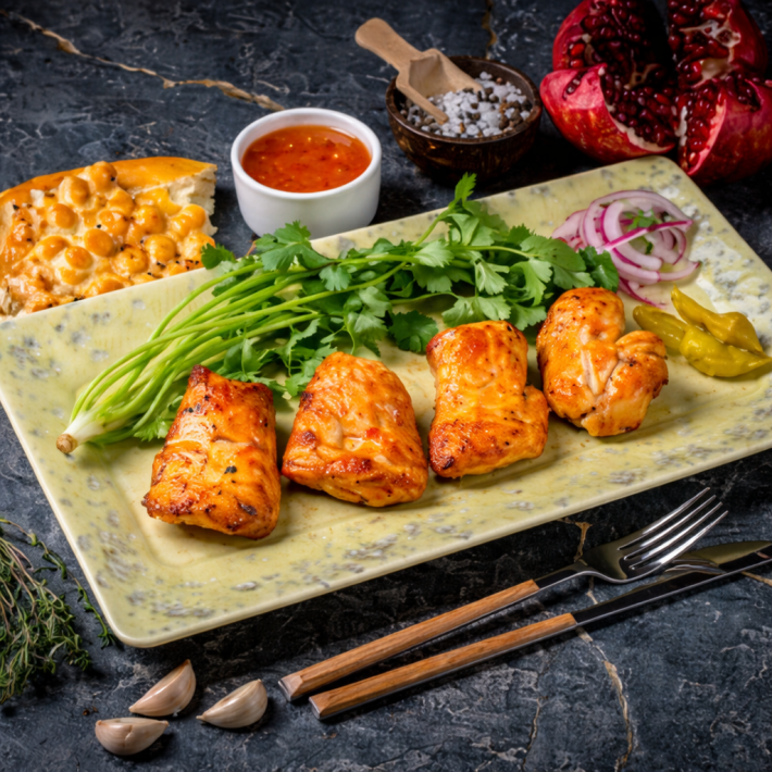 Шашлык из куриных бёдрышек