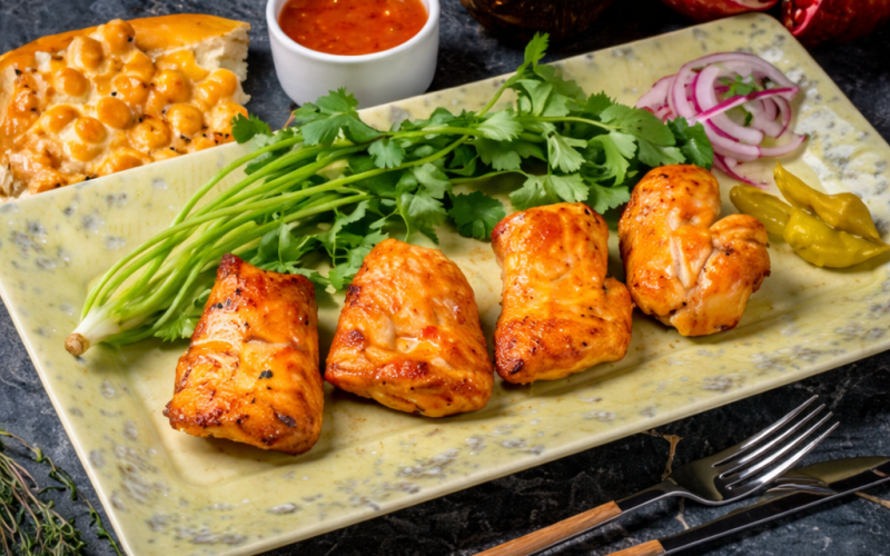 Шашлык из куриных бёдрышек