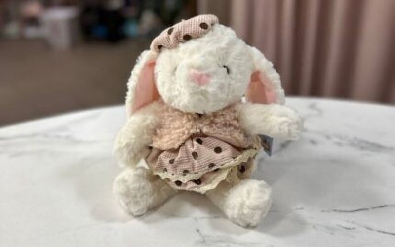 Мягкая игрушка Зая со шляпой