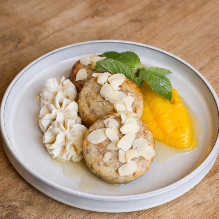 Сырники миндальные