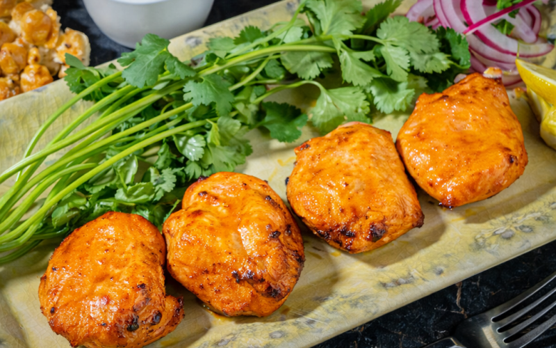 Шашлык из куриного филе