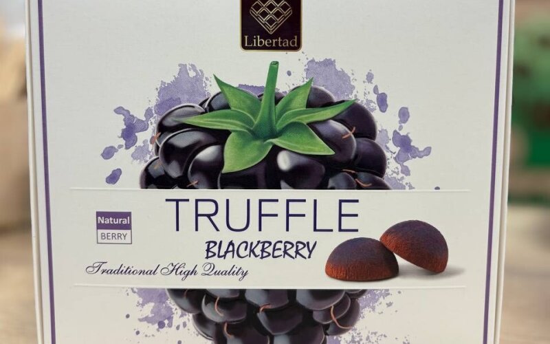 Трюфели «Libertad» с ежевикой