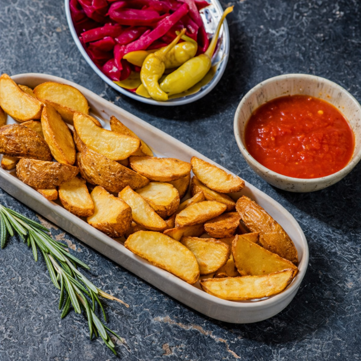 Картофель «По-деревенски»