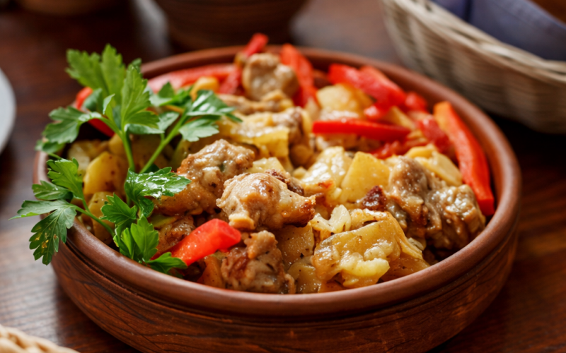 Оджахури со свининой