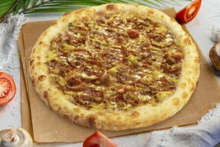 Пицца «Мясное ассорти с  чеддером»