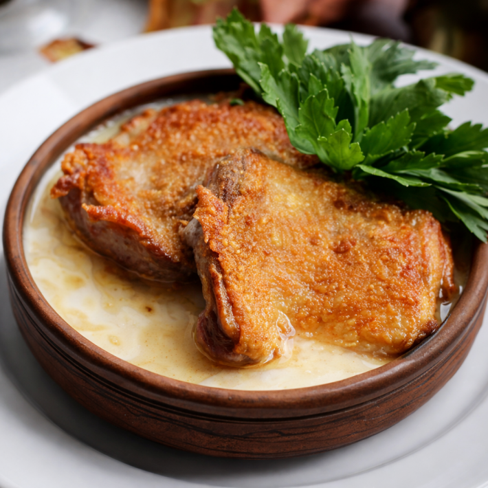 Цыпленок «По-чкмерульски»