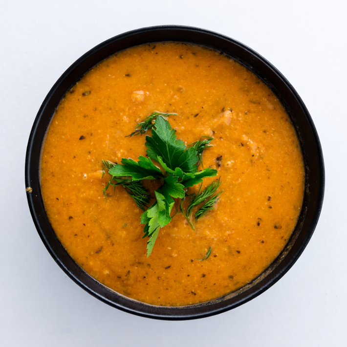 Суп-пюре из чечевицы