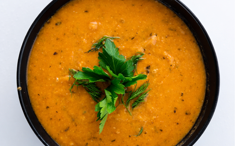 Суп-пюре из чечевицы