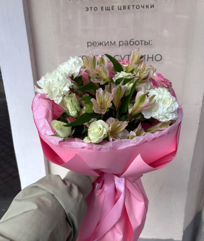 Букет «Воздушная стойкость»