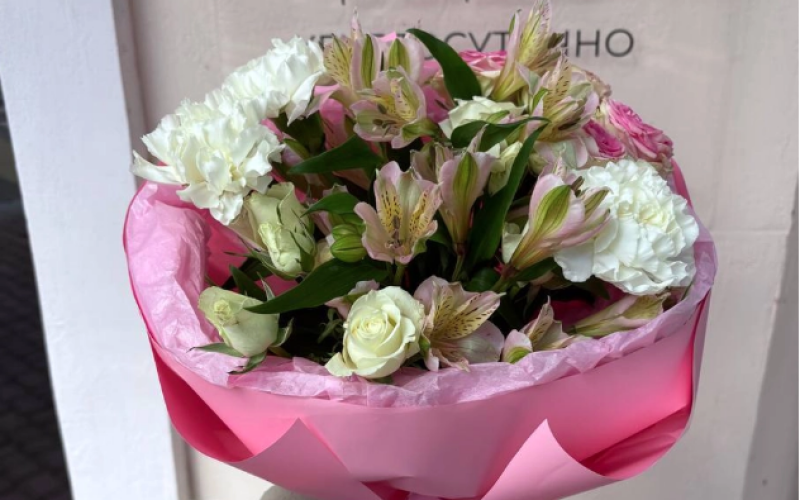 Букет «Воздушная стойкость»