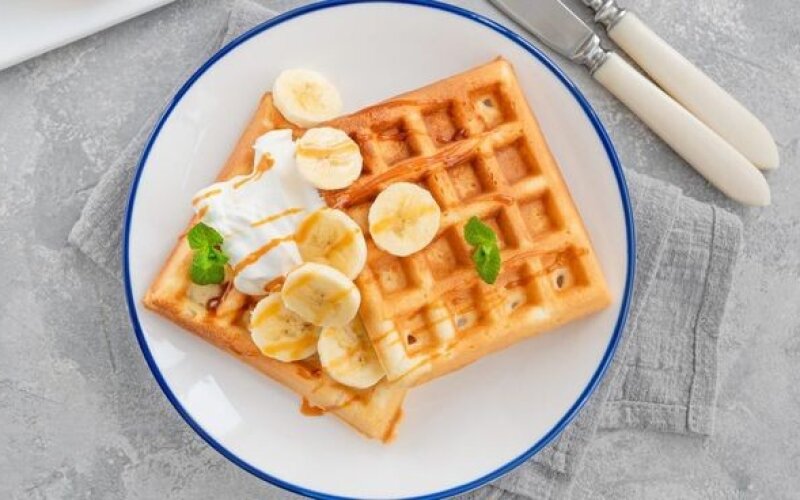 Венские вафли «Банановые»