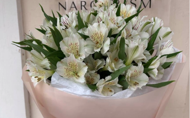 Букет «Стойких альстромерий»