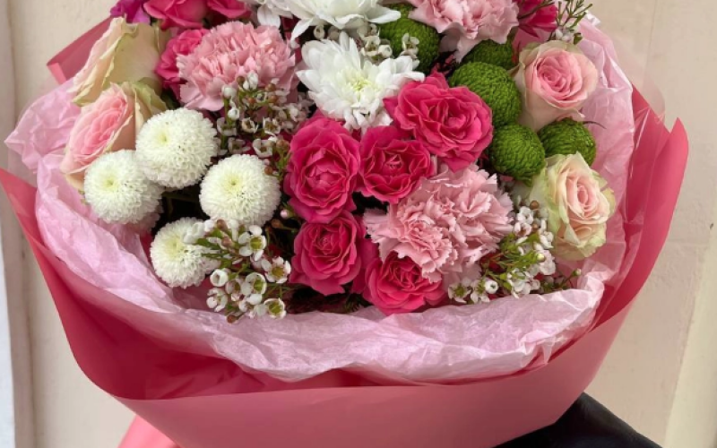 Букет розовый «Авторский»