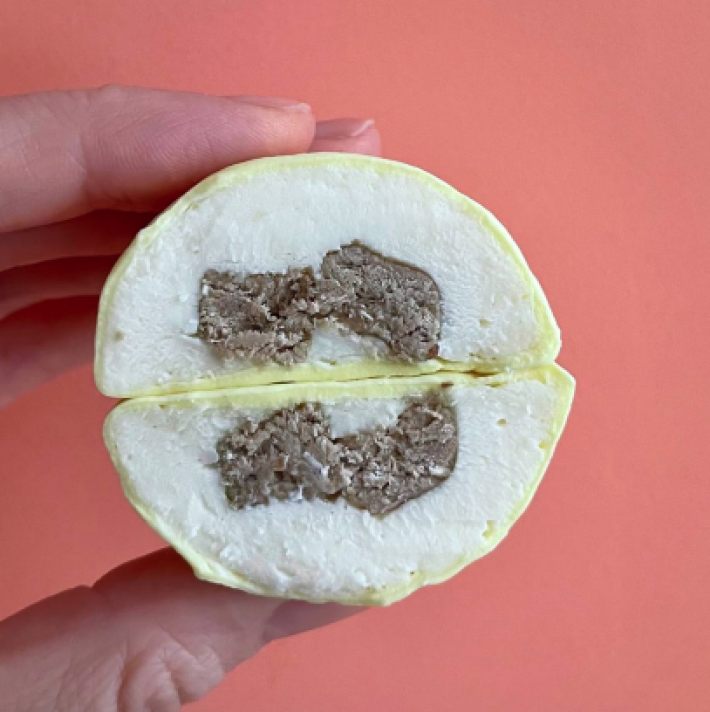 Пирожное моти «Лимон-халва»