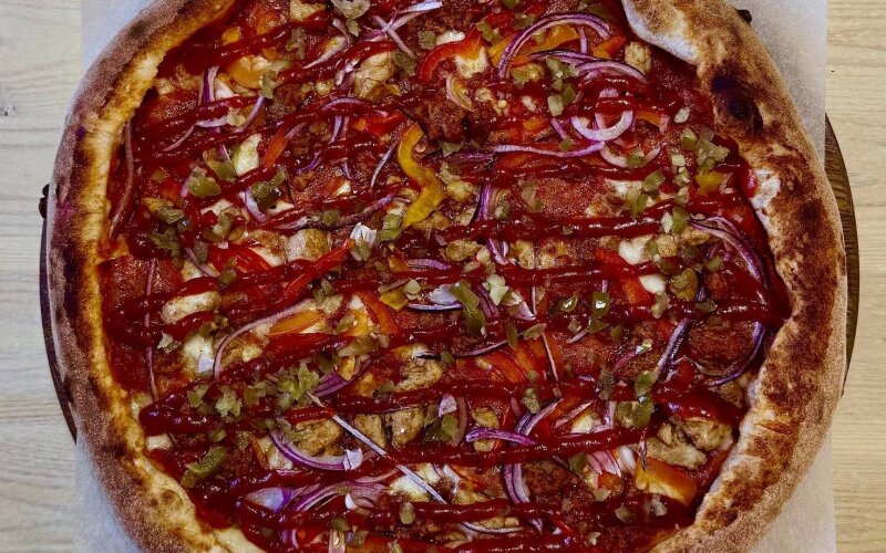 Пицца "Красный очаг"